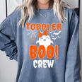 Girl Toddler Boo Crew Daycare Teacher Halloween Party Comfort Colors Sweatshirt Blue Jean Girl Toddler Boo Crew Daycare Teacher Halloween Party Comfort Colors Sweatshirt Blue Jean