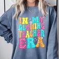 In My Glowing Teacher Era Groovy Colorful Bright Comfort Colors Sweatshirt Blue Jean In My Glowing Teacher Era Groovy Colorful Bright Comfort Colors Sweatshirt Blue Jean