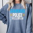 Grammar Police Comma Unit English Teacher Grammar Teacher For Men Women Comfort Colors Sweatshirt Blue Jean