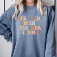 Groovy Its Me Hi Im The Teacher It’s Me Back To School Comfort Colors Sweatshirt Blue Jean Groovy Its Me Hi Im The Teacher It’s Me Back To School Comfort Colors Sweatshirt Blue Jean