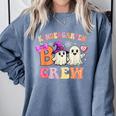 Groovy Kindergarten Boo Crew Kinder Halloween Teacher Kids Comfort Colors Sweatshirt Blue Jean Groovy Kindergarten Boo Crew Kinder Halloween Teacher Kids Comfort Colors Sweatshirt Blue Jean