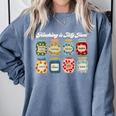 Groovy Teaching Is My Jam Teacher Appreciation Comfort Colors Sweatshirt Blue Jean Groovy Teaching Is My Jam Teacher Appreciation Comfort Colors Sweatshirt Blue Jean