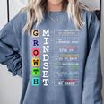 Growth Mindset Shirt Positive School Classroom Teacher Comfort Colors Sweatshirt Blue Jean Growth Mindset Shirt Positive School Classroom Teacher Comfort Colors Sweatshirt Blue Jean