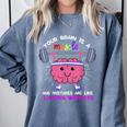 Growth Mindset Teacher Shirt Inspirational Shirts Comfort Colors Sweatshirt Blue Jean