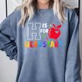 H Is For Head Start Teacher First Day Of School Tee Comfort Colors Sweatshirt Blue Jean H Is For Head Start Teacher First Day Of School Tee Comfort Colors Sweatshirt Blue Jean