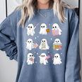 Halloween Ghost Speech Therapy SLP Fall Teacher Tee Comfort Colors Sweatshirt Blue Jean Halloween Ghost Speech Therapy SLP Fall Teacher Tee Comfort Colors Sweatshirt Blue Jean
