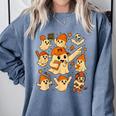 Halloween PE Teacher Costume Ghost Physical Education Comfort Colors Sweatshirt Blue Jean Halloween PE Teacher Costume Ghost Physical Education Comfort Colors Sweatshirt Blue Jean
