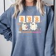 Halloween Science Teacher Boo Ghost The Element Of Surprise Comfort Colors Sweatshirt Blue Jean Halloween Science Teacher Boo Ghost The Element Of Surprise Comfort Colors Sweatshirt Blue Jean