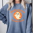 Halloween Teacher Crew Spooky Season Retro Ghost Comfort Colors Sweatshirt Blue Jean Halloween Teacher Crew Spooky Season Retro Ghost Comfort Colors Sweatshirt Blue Jean