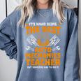 Hard Being The Best Auto Mechanics Teacher For Men Women Kids Comfort Colors Sweatshirt Blue Jean Hard Being The Best Auto Mechanics Teacher For Men Women Kids Comfort Colors Sweatshirt Blue Jean