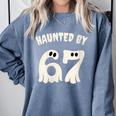 Haunted By 67 Teacher Halloween 6 7 Shirt Comfort Colors Sweatshirt Blue Jean Haunted By 67 Teacher Halloween 6 7 Shirt Comfort Colors Sweatshirt Blue Jean