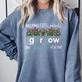Helping Little Minds Grow One Phoneme At A Time Teacher Comfort Colors Sweatshirt Blue Jean Helping Little Minds Grow One Phoneme At A Time Teacher Comfort Colors Sweatshirt Blue Jean
