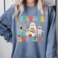 Inclusion Isn't Scary SLP Halloween Sped Teacher Therapy Comfort Colors Sweatshirt Blue Jean Inclusion Isn't Scary SLP Halloween Sped Teacher Therapy Comfort Colors Sweatshirt Blue Jean
