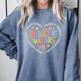 Inclusion Matters Special Education Teacher Autism Awareness Comfort Colors Sweatshirt Blue Jean Inclusion Matters Special Education Teacher Autism Awareness Comfort Colors Sweatshirt Blue Jean