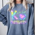 K Is For Kindergarten Teacher Tie Dye Back To School Kinder Comfort Colors Sweatshirt Blue Jean K Is For Kindergarten Teacher Tie Dye Back To School Kinder Comfort Colors Sweatshirt Blue Jean