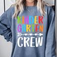 Kindergarten Crew Shirt Kinder Crew Teacher Boy Girl Comfort Colors Sweatshirt Blue Jean Kindergarten Crew Shirt Kinder Crew Teacher Boy Girl Comfort Colors Sweatshirt Blue Jean