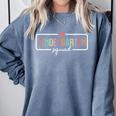Kindergarten Team Crew Kinder Squad Back To School Teacher Comfort Colors Sweatshirt Blue Jean Kindergarten Team Crew Kinder Squad Back To School Teacher Comfort Colors Sweatshirt Blue Jean