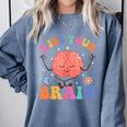 Kiss Your Brain Sped Teacher Appreciation Back To School Kid Comfort Colors Sweatshirt Blue Jean Kiss Your Brain Sped Teacher Appreciation Back To School Kid Comfort Colors Sweatshirt Blue Jean