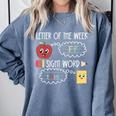 Letter Of The Week Ff Sight Word Teacher Squad Comfort Colors Sweatshirt Blue Jean Letter Of The Week Ff Sight Word Teacher Squad Comfort Colors Sweatshirt Blue Jean