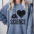 I Love Science Lover Teacher Scientist Sciences Comfort Colors Sweatshirt Blue Jean I Love Science Lover Teacher Scientist Sciences Comfort Colors Sweatshirt Blue Jean
