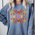 Maestra Cinco De Mayo Spanish Mexican Teacher Comfort Colors Sweatshirt Blue Jean Maestra Cinco De Mayo Spanish Mexican Teacher Comfort Colors Sweatshirt Blue Jean