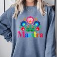 Maestra Proud Spanish Teacher Bilingual Teacher Latina Comfort Colors Sweatshirt Blue Jean Maestra Proud Spanish Teacher Bilingual Teacher Latina Comfort Colors Sweatshirt Blue Jean