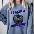 Marvel Teachers Are Super Heroes In Disguise Panther Comfort Colors Sweatshirt Blue Jean Marvel Teachers Are Super Heroes In Disguise Panther Comfort Colors Sweatshirt Blue Jean