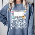 Matching Group Halloween Teacher Composition Book Notebook Comfort Colors Sweatshirt Blue Jean