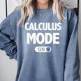 Math Calculus Mode On Teacher T-Shirt Comfort Colors Sweatshirt Blue Jean Math Calculus Mode On Teacher T-Shirt Comfort Colors Sweatshirt Blue Jean