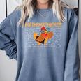 Math Nerd The Mathemachicken a Math Teacher Comfort Colors Sweatshirt Blue Jean Math Nerd The Mathemachicken a Math Teacher Comfort Colors Sweatshirt Blue Jean