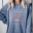 Math Teacher Area Perimeter Cool Math Math Teacher Comfort Colors Sweatshirt Blue Jean