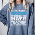 Math Teacher If At First You Don't Succeed Comfort Colors Sweatshirt Blue Jean Math Teacher If At First You Don't Succeed Comfort Colors Sweatshirt Blue Jean