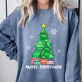 Math Teacher Polygon Christmas Tree Geometry Merry Christmas Comfort Colors Sweatshirt Blue Jean Math Teacher Polygon Christmas Tree Geometry Merry Christmas Comfort Colors Sweatshirt Blue Jean