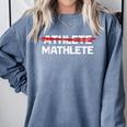 Mathlete For Math Team Students Algebra Math Teacher Comfort Colors Sweatshirt Blue Jean Mathlete For Math Team Students Algebra Math Teacher Comfort Colors Sweatshirt Blue Jean