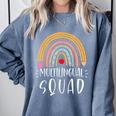 Multilingual Squad Multilingual Teacher Appreciation Kids Comfort Colors Sweatshirt Blue Jean Multilingual Squad Multilingual Teacher Appreciation Kids Comfort Colors Sweatshirt Blue Jean