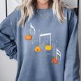 Music Note Pumpkin Fall Music Teacher Halloween Costume Comfort Colors Sweatshirt Blue Jean Music Note Pumpkin Fall Music Teacher Halloween Costume Comfort Colors Sweatshirt Blue Jean