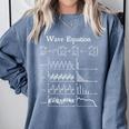 Nerdy Wave Equation Music Physics Science Math Teacher Geek Men Women Girls Kids Comfort Colors Sweatshirt Blue Jean Nerdy Wave Equation Music Physics Science Math Teacher Geek Men Women Girls Kids Comfort Colors Sweatshirt Blue Jean