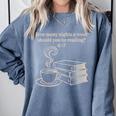 How Many Nights A Week Should You Be Reading 6-7 Teacher Fun Comfort Colors Sweatshirt Blue Jean How Many Nights A Week Should You Be Reading 6-7 Teacher Fun Comfort Colors Sweatshirt Blue Jean