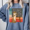 Otter Professor Teacher Teaching Maths Mathematics Comfort Colors Sweatshirt Blue Jean Otter Professor Teacher Teaching Maths Mathematics Comfort Colors Sweatshirt Blue Jean