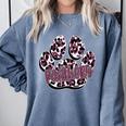 Panthers Paw Print Leopard Maroon Panther Pride Teacher Comfort Colors Sweatshirt Blue Jean Panthers Paw Print Leopard Maroon Panther Pride Teacher Comfort Colors Sweatshirt Blue Jean