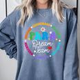PARA Dream Team Teacher Paraprofessional Paraeducator Comfort Colors Sweatshirt Blue Jean PARA Dream Team Teacher Paraprofessional Paraeducator Comfort Colors Sweatshirt Blue Jean