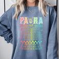 Para Tour Paraprofessional Squad Rock Teacher Back To School Comfort Colors Sweatshirt Blue Jean Para Tour Paraprofessional Squad Rock Teacher Back To School Comfort Colors Sweatshirt Blue Jean