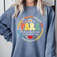 Paras Make It Possible Paraprofessional Teacher Assistant Comfort Colors Sweatshirt Blue Jean Paras Make It Possible Paraprofessional Teacher Assistant Comfort Colors Sweatshirt Blue Jean