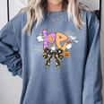 PE Teacher Coach Coquette Ghost Halloween Physical Education Comfort Colors Sweatshirt Blue Jean PE Teacher Coach Coquette Ghost Halloween Physical Education Comfort Colors Sweatshirt Blue Jean