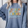 Physical Education Teacher In My PE Teacher Era For Men Women Kids Comfort Colors Sweatshirt Blue Jean Physical Education Teacher In My PE Teacher Era For Men Women Kids Comfort Colors Sweatshirt Blue Jean