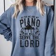 Piano Teacher Pianist Comfort Colors Sweatshirt Blue Jean Piano Teacher Pianist Comfort Colors Sweatshirt Blue Jean