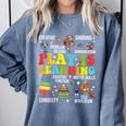 Play Is Learning Kindergarten Preschool Teacher Appreciation Comfort Colors Sweatshirt Blue Jean Play Is Learning Kindergarten Preschool Teacher Appreciation Comfort Colors Sweatshirt Blue Jean