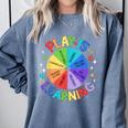 Play Is Learning Teacher Kindergarten For Men Women Kids Comfort Colors Sweatshirt Blue Jean Play Is Learning Teacher Kindergarten For Men Women Kids Comfort Colors Sweatshirt Blue Jean
