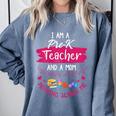 PreK Teacher Mom Shirt Preschool Teacher Mother For Women Comfort Colors Sweatshirt Blue Jean PreK Teacher Mom Shirt Preschool Teacher Mother For Women Comfort Colors Sweatshirt Blue Jean