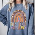 Preschool Crew Cute Leopard Rainbow Back To School Teachers Comfort Colors Sweatshirt Blue Jean Preschool Crew Cute Leopard Rainbow Back To School Teachers Comfort Colors Sweatshirt Blue Jean